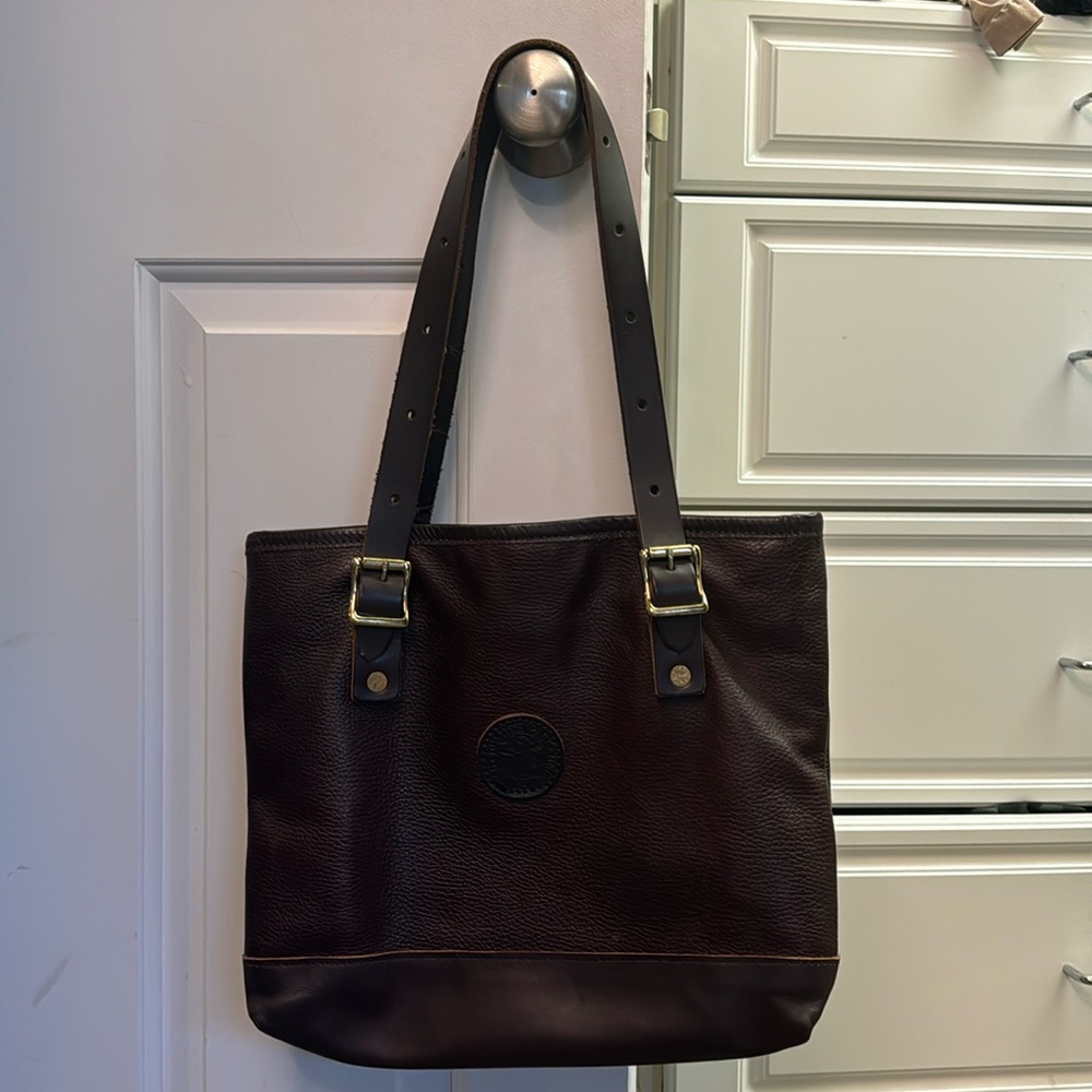 Duluth Pack Leather Lakewalk Tote
